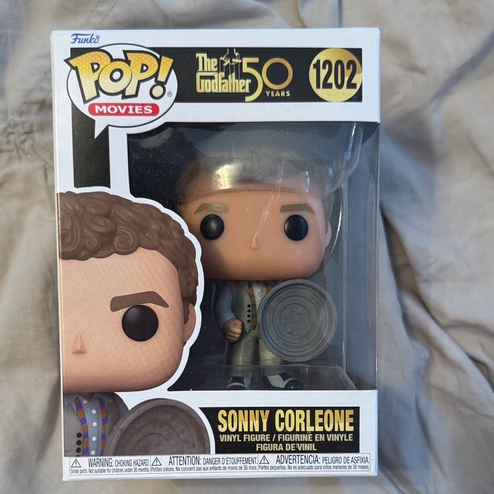 Funko Pop! Movies Sonny Corleone with Brown Hair and Gray Suit